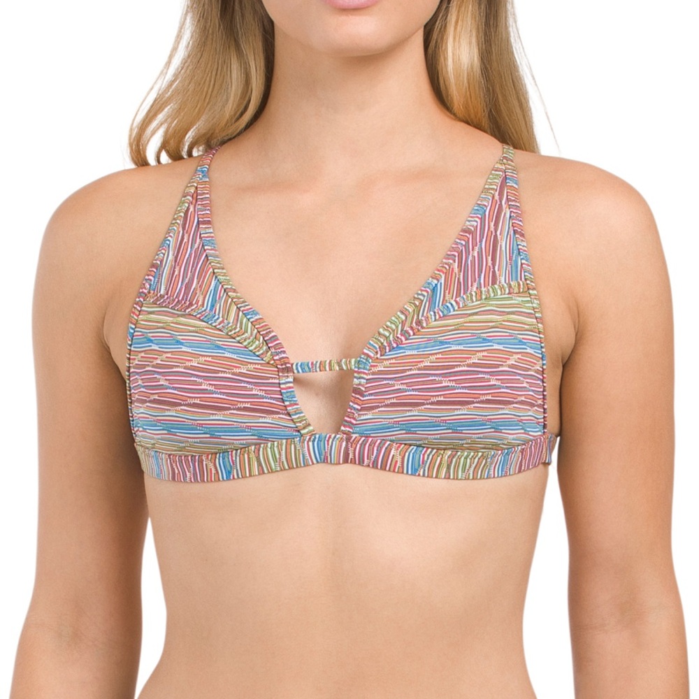 Becca Free Spirit Plunge Bikini Top - Picture 1 of 4